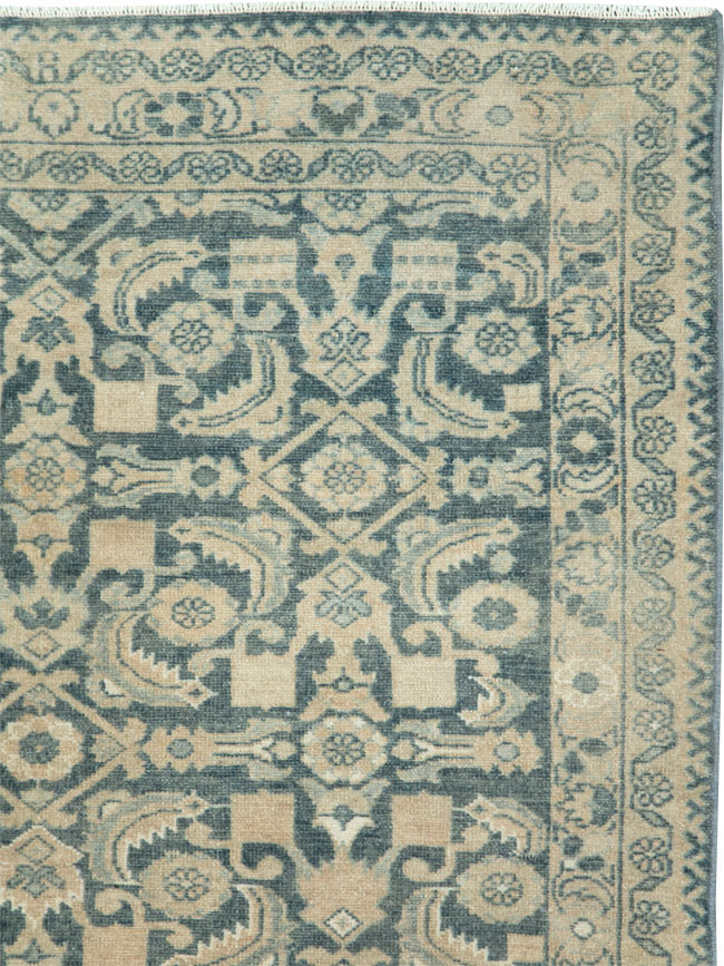 Vintage Persian Malayer Gallery Rug, No.28810 - Galerie Shabab