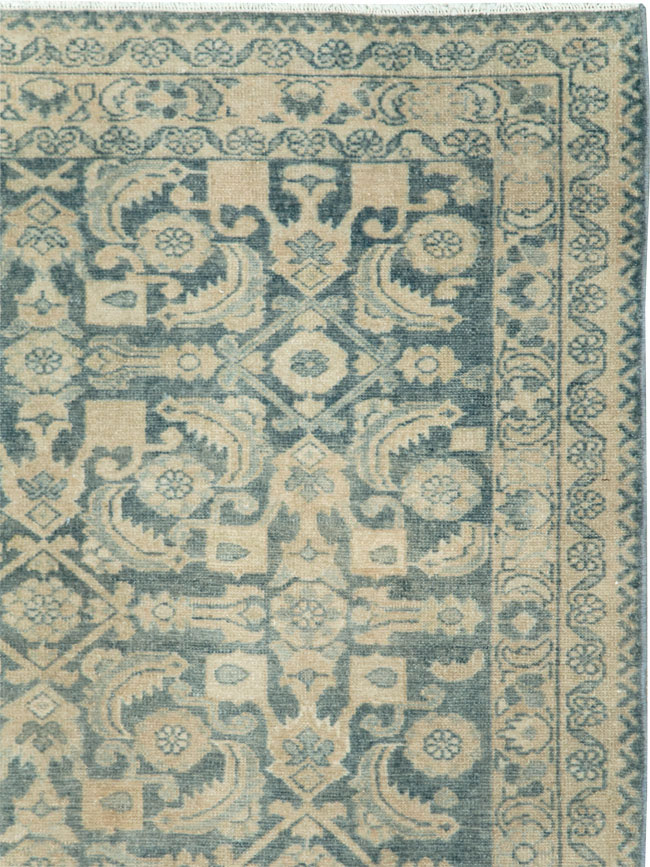 Vintage Persian Malayer Gallery Rug, No.28810 - Galerie Shabab