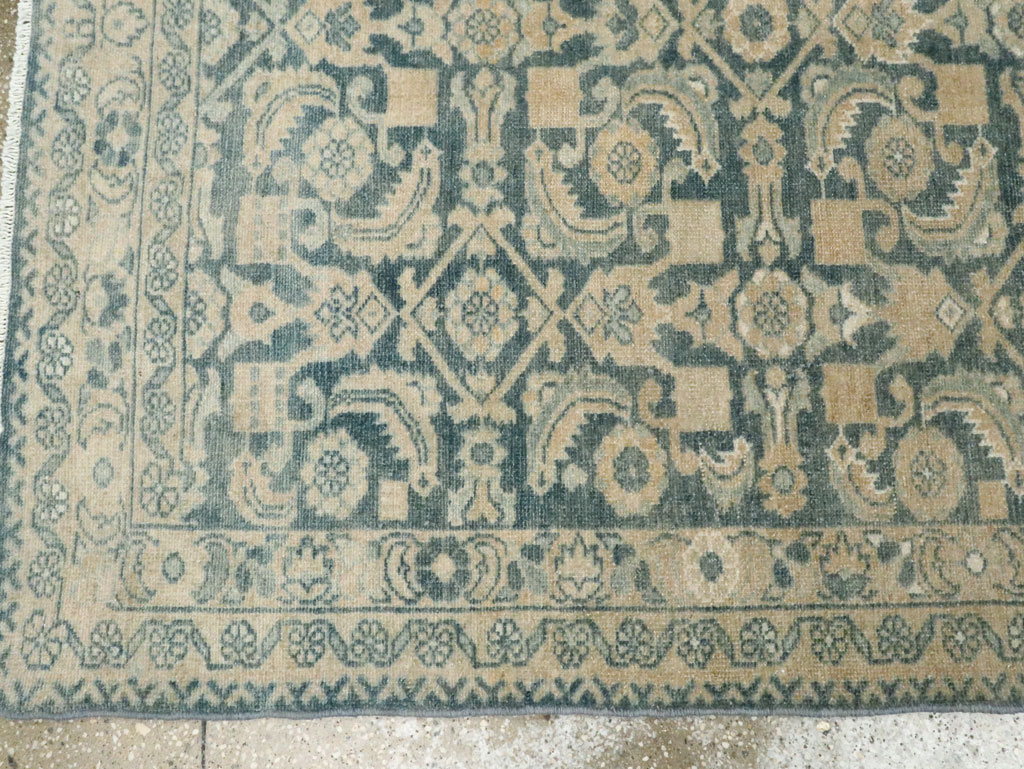 Vintage Persian Malayer Gallery Rug, No.28810 - Galerie Shabab