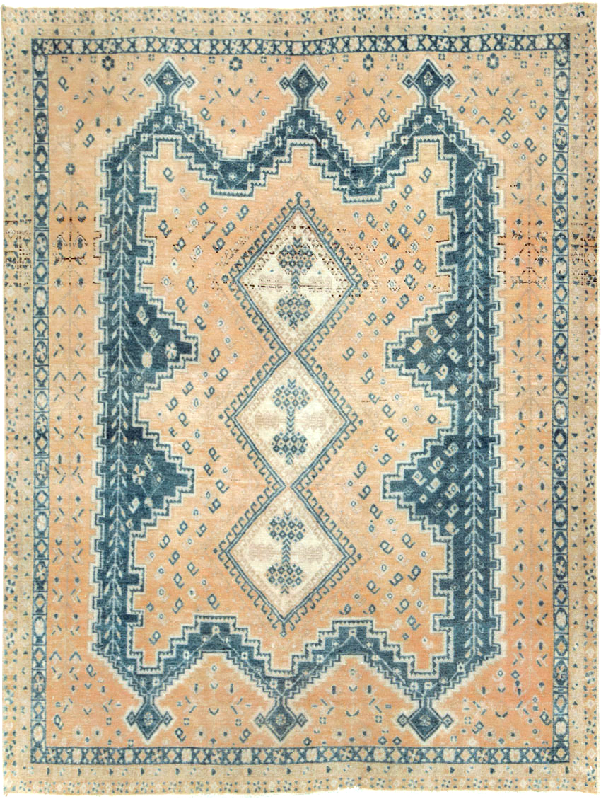 Vintage Persian Afshar Accent Rug, No.28813 - Galerie Shabab