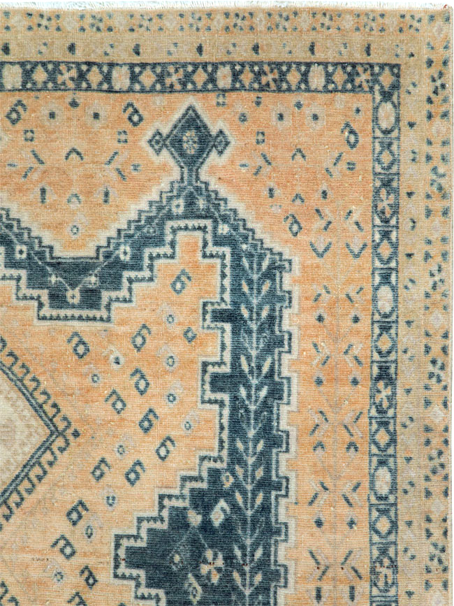 Vintage Persian Afshar Accent Rug, No.28813 - Galerie Shabab