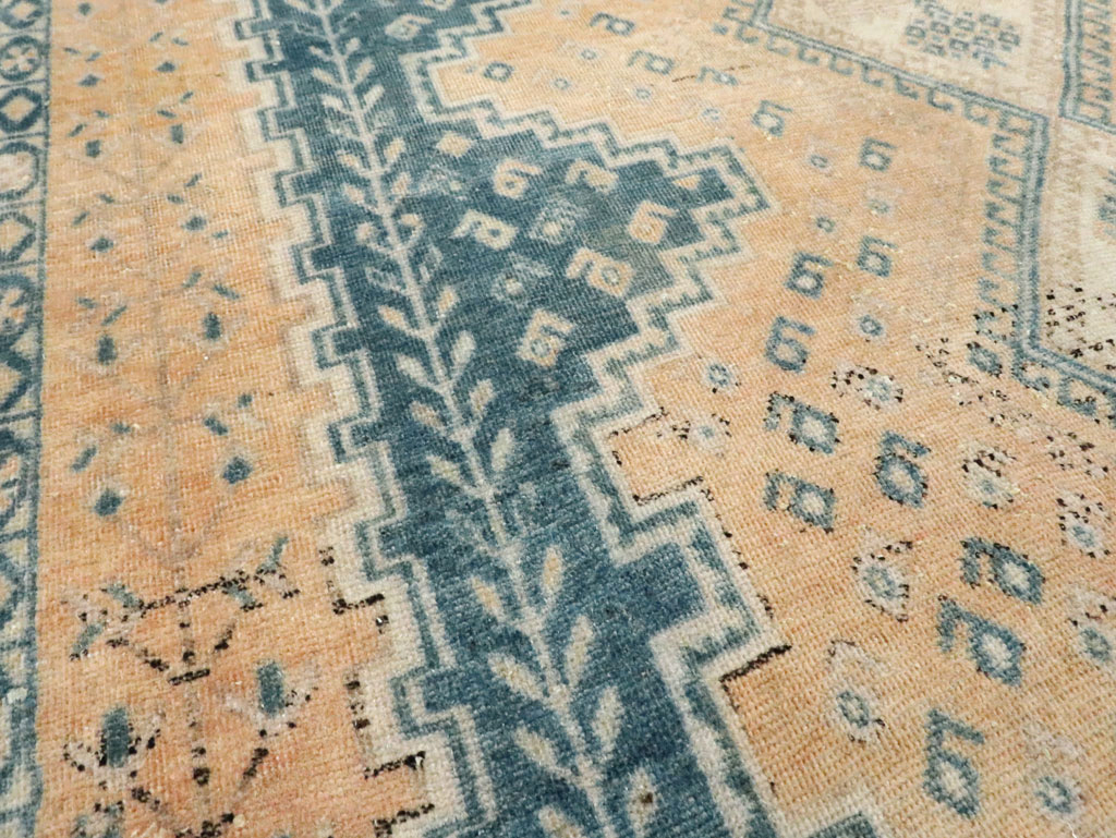 Vintage Persian Afshar Accent Rug, No.28813 - Galerie Shabab