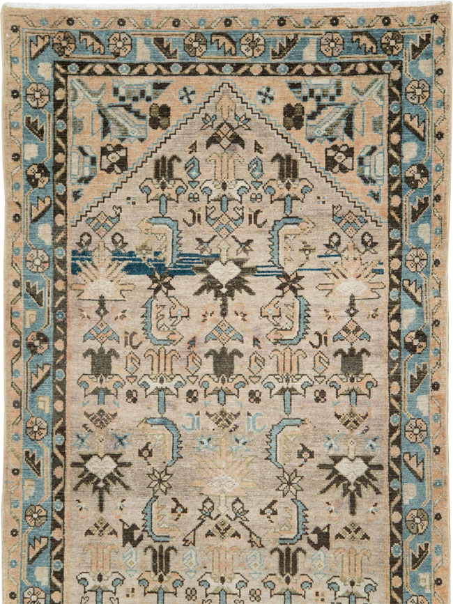 Vintage Persian Malayer Runner, No.28814 - Galerie Shabab