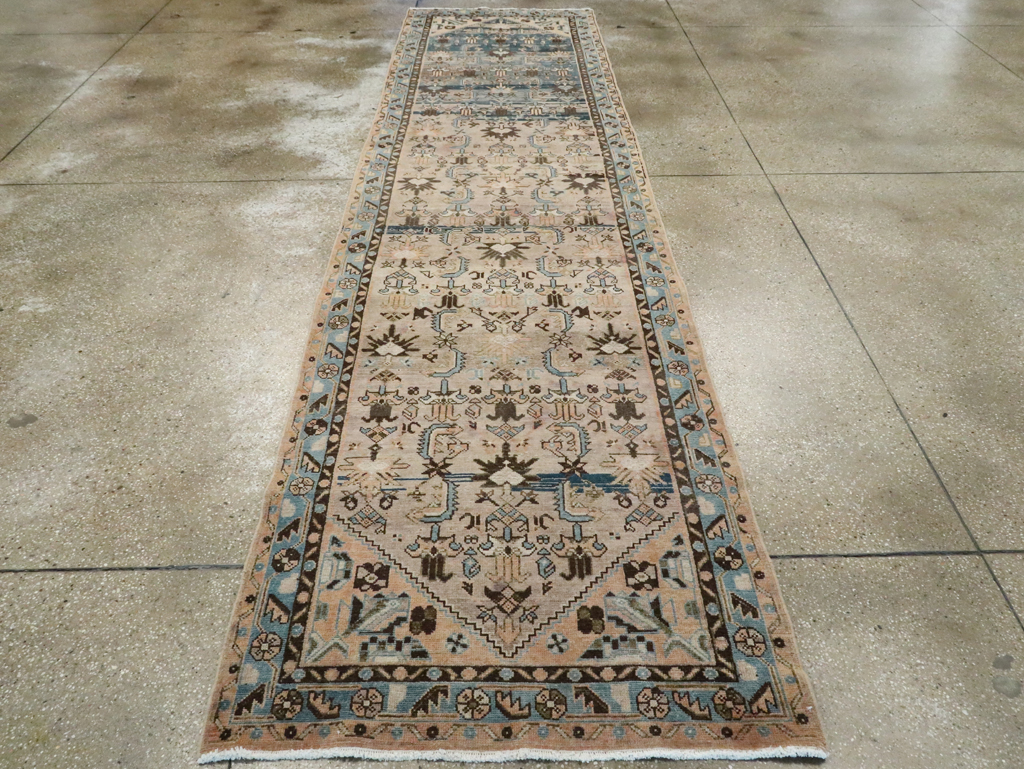 Vintage Persian Malayer Runner, No.28814 - Galerie Shabab