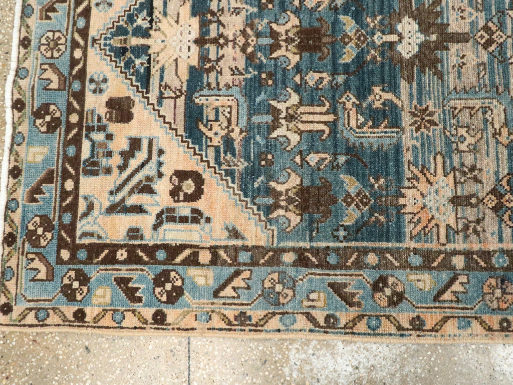 Vintage Persian Malayer Runner, No.28814 - Galerie Shabab