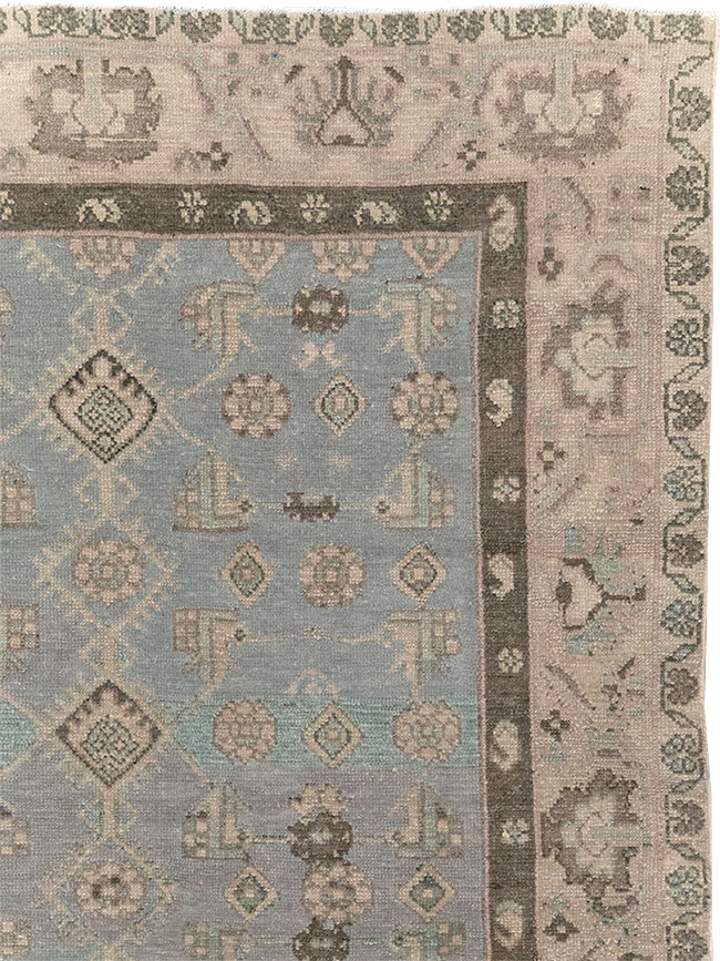 Vintage Persian Malayer Gallery Rug, No.28815 - Galerie Shabab