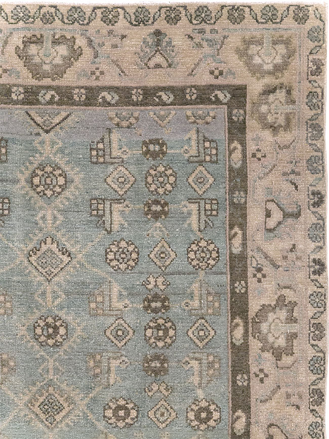 Vintage Persian Malayer Gallery Rug, No.28815 - Galerie Shabab