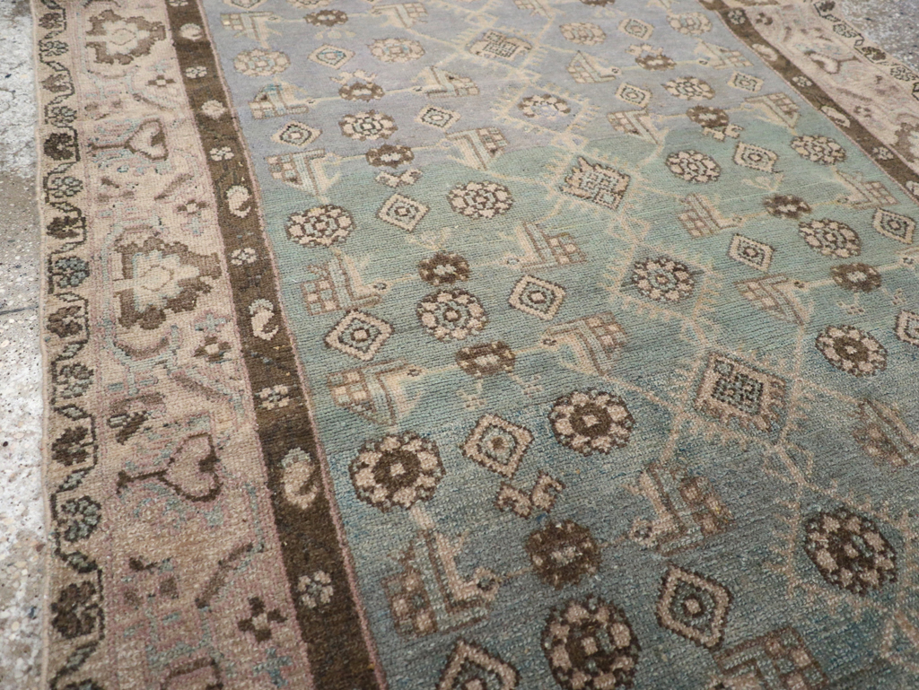 Vintage Persian Malayer Gallery Rug, No.28815 - Galerie Shabab