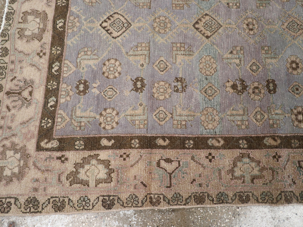 Vintage Persian Malayer Gallery Rug, No.28815 - Galerie Shabab