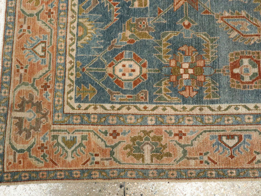 Vintage Persian Malayer Accent Rug, No.28817 - Galerie Shabab