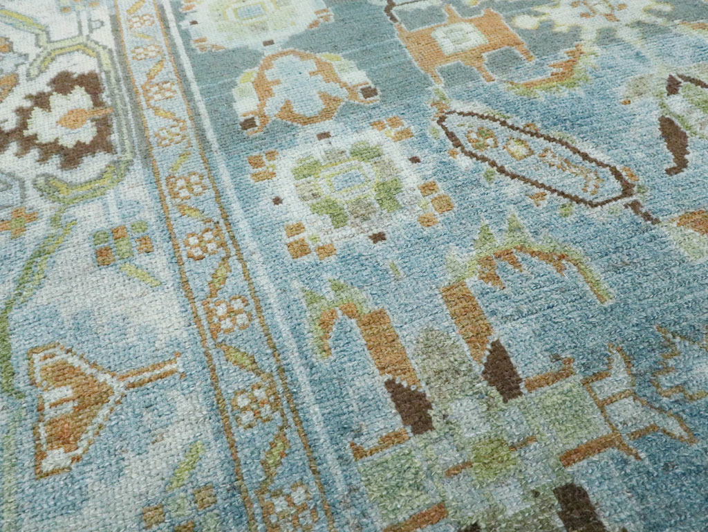 Vintage Persian Malayer Accent Rug, No.28818 - Galerie Shabab