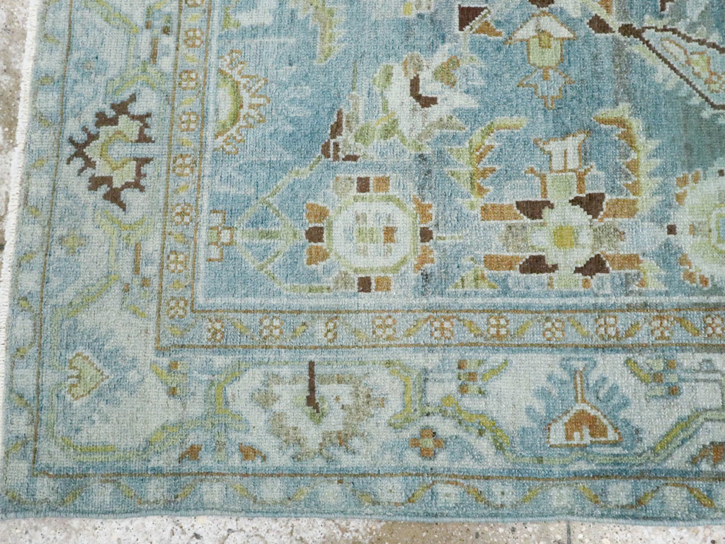 Vintage Persian Malayer Accent Rug, No.28818 - Galerie Shabab