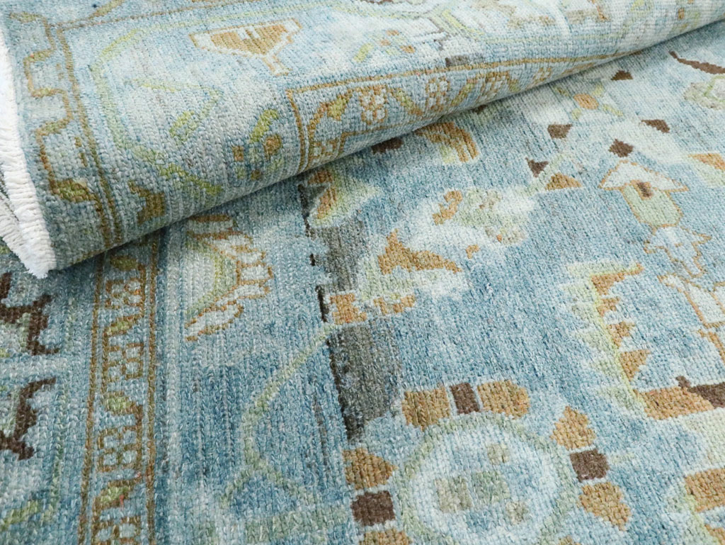 Vintage Persian Malayer Accent Rug, No.28818 - Galerie Shabab