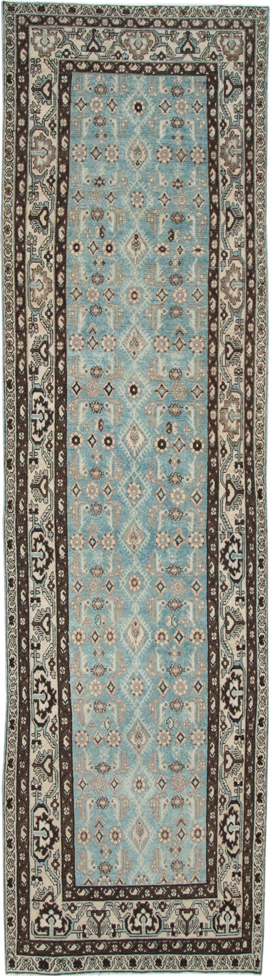 Vintage Persian Malayer Runner, No.28819 - Galerie Shabab