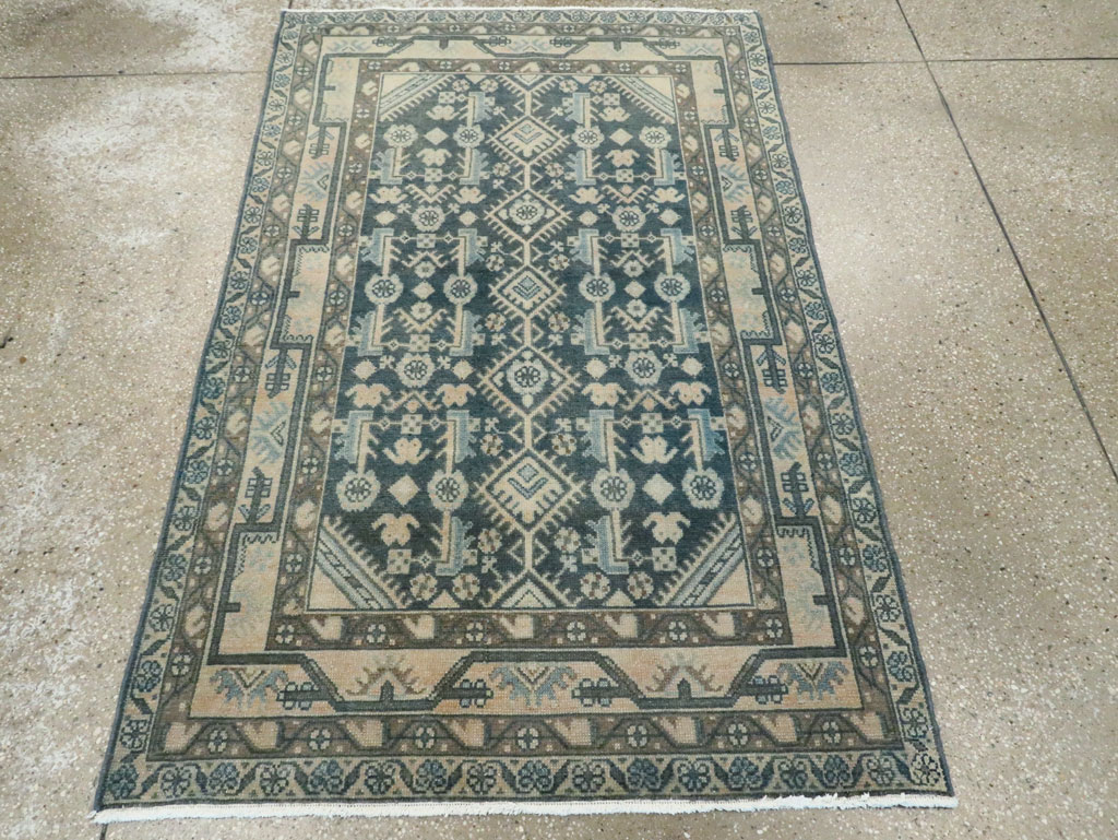 Vintage Persian Malayer Rug, No.28820 - Galerie Shabab