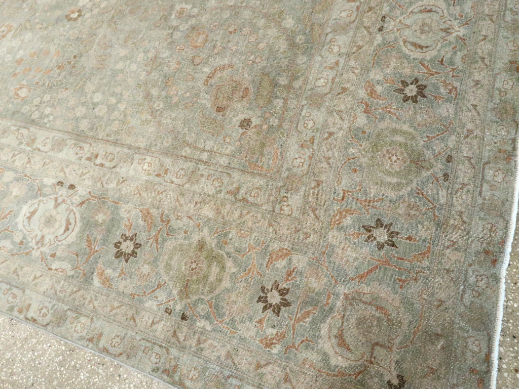 Antique Persian Tabriz Room Size Carpet, No.28822 - Galerie Shabab