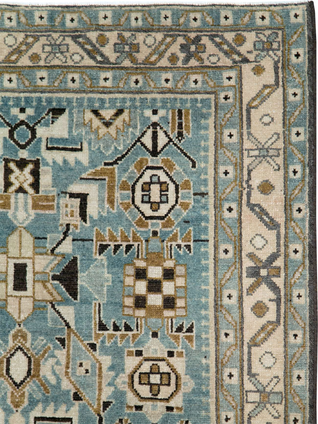 Vintage Persian Malayer Runner (Pair: 1 of 2), No.28825 - Galerie Shabab