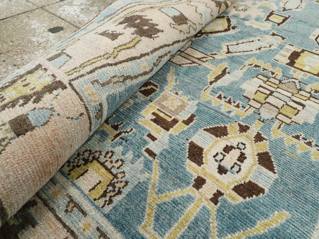 Vintage Persian Malayer Accent Rug, No.28826 - Galerie Shabab