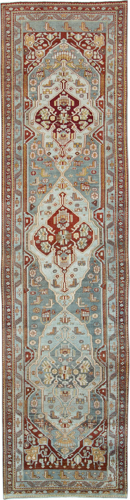 Vintage Persian Malayer Runner, No.28827 - Galerie Shabab
