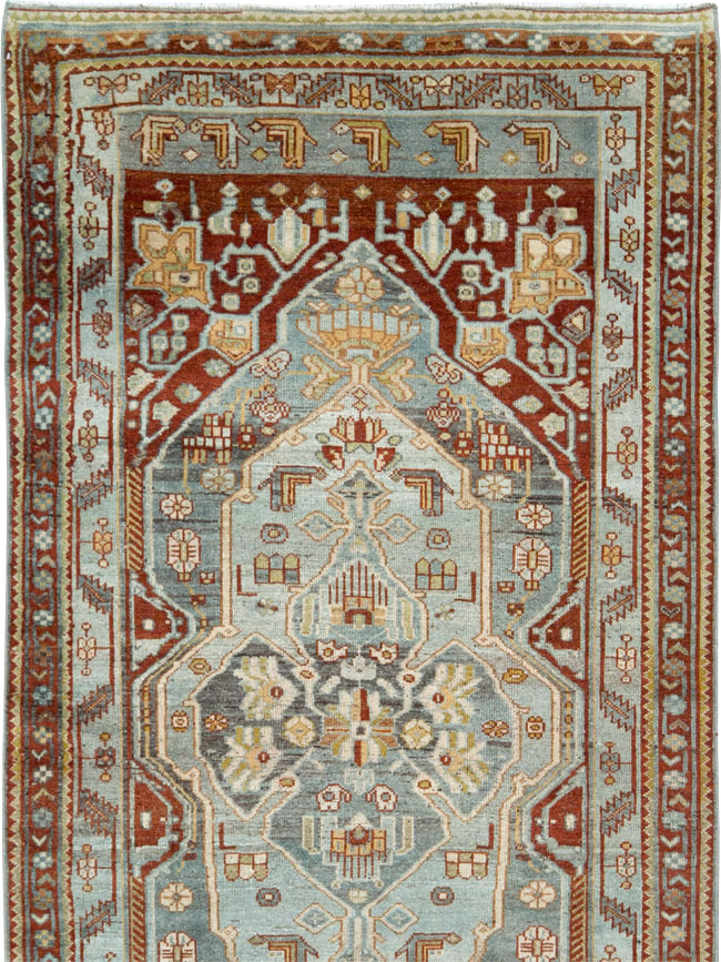 Vintage Persian Malayer Runner, No.28827 - Galerie Shabab