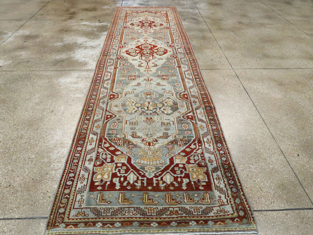 Vintage Persian Malayer Runner, No.28827 - Galerie Shabab