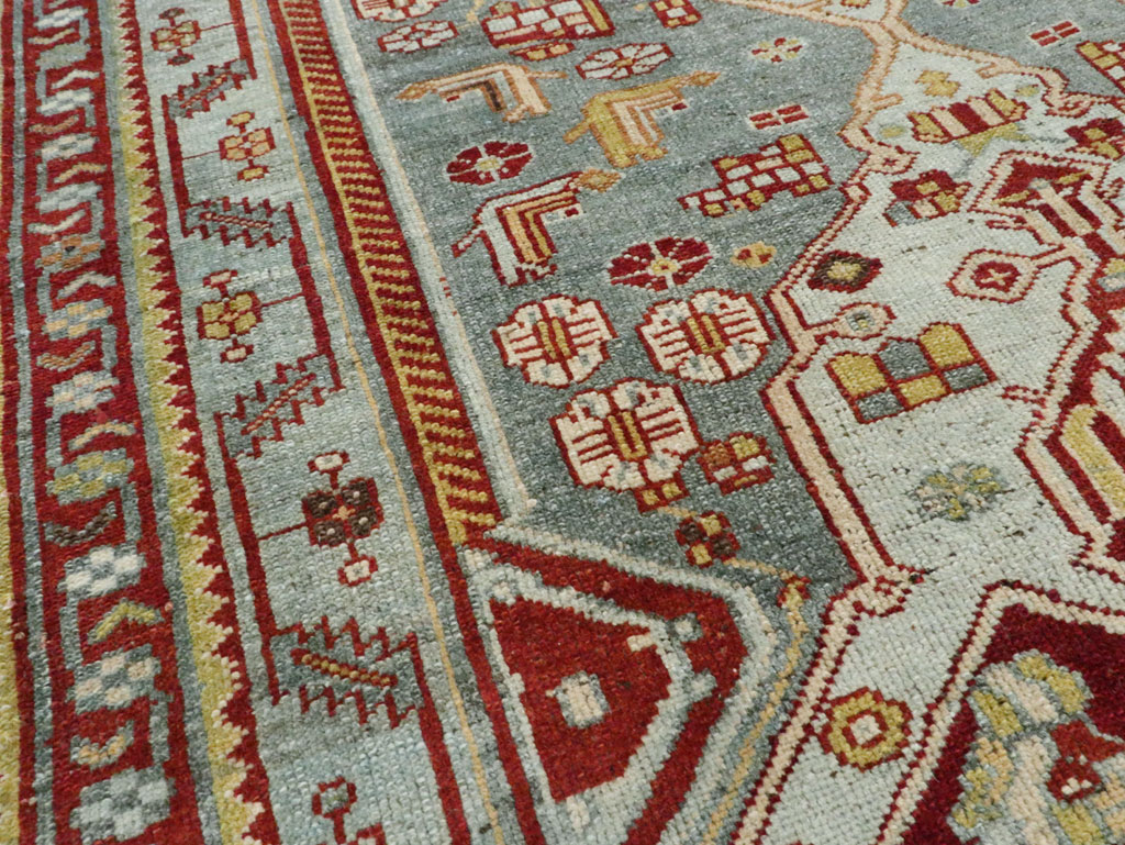 Vintage Persian Malayer Runner, No.28827 - Galerie Shabab