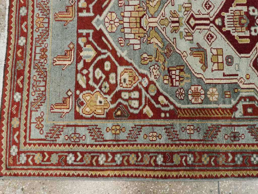 Vintage Persian Malayer Runner, No.28827 - Galerie Shabab