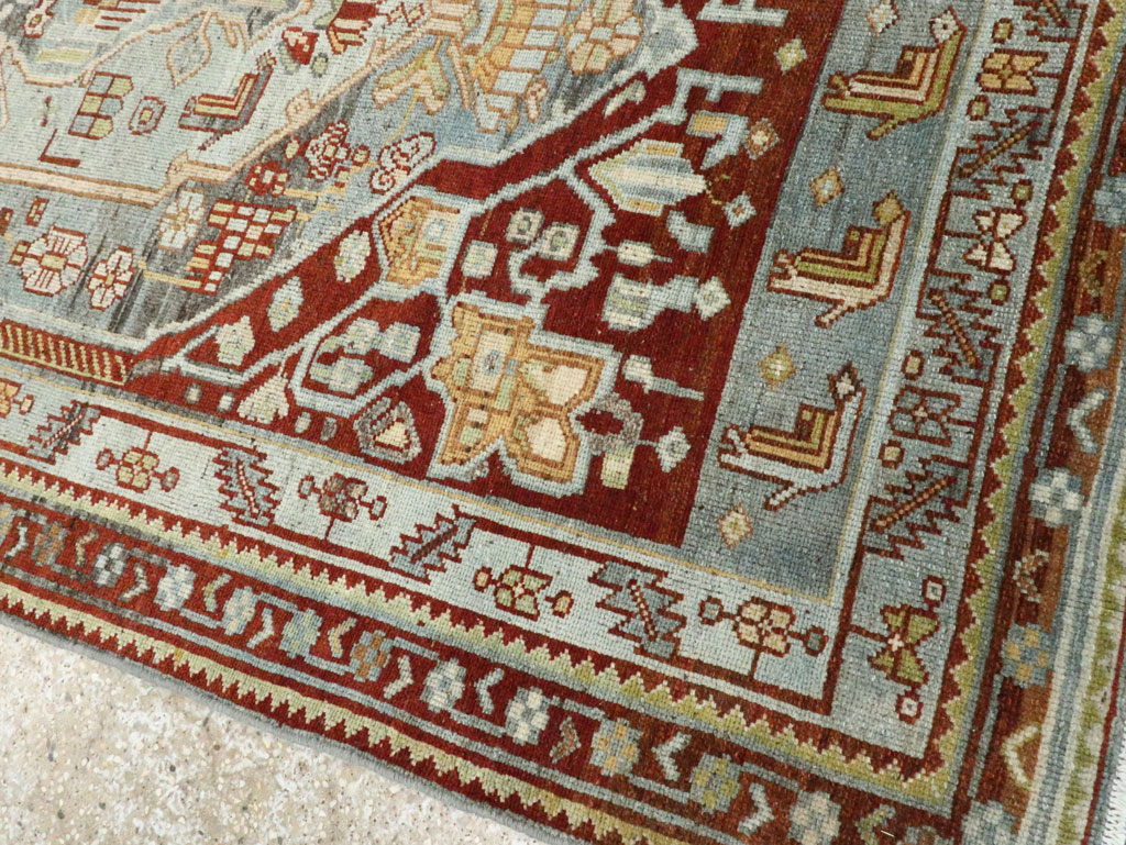 Vintage Persian Malayer Runner, No.28827 - Galerie Shabab