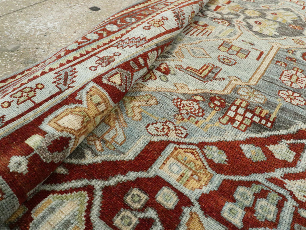 Vintage Persian Malayer Runner, No.28827 - Galerie Shabab