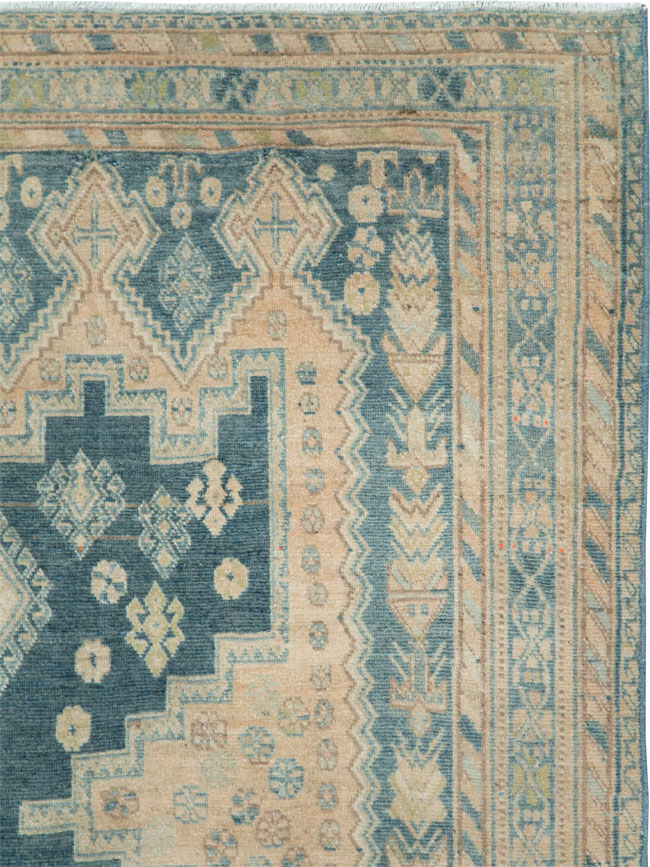 Vintage Persian Afshar Accent Rug, No.28832 - Galerie Shabab