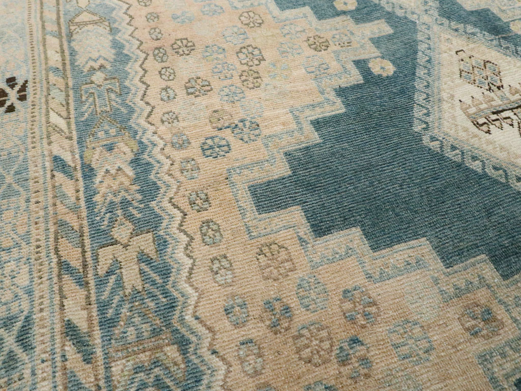 Vintage Persian Afshar Accent Rug, No.28832 - Galerie Shabab