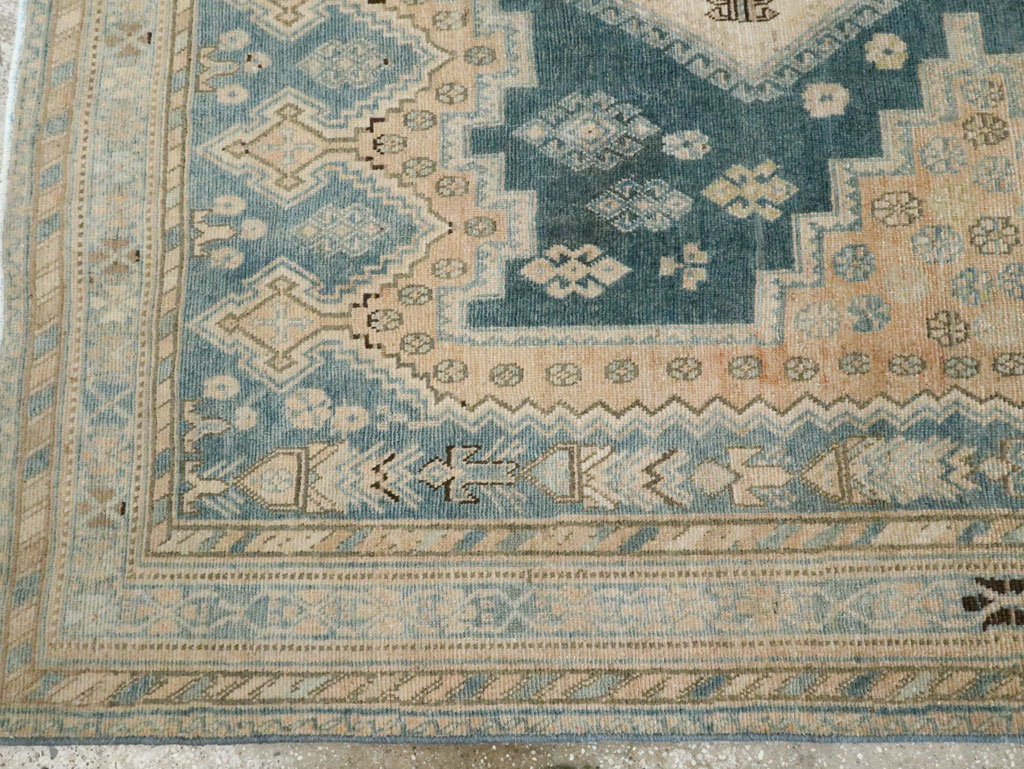 Vintage Persian Afshar Accent Rug, No.28832 - Galerie Shabab