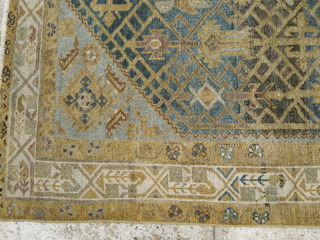 Vintage Persian Malayer Accent Rug, No.28833 - Galerie Shabab