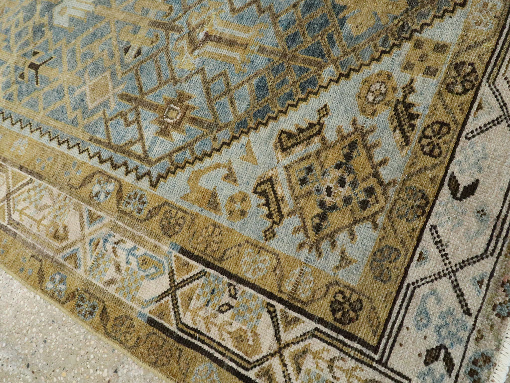 Vintage Persian Malayer Accent Rug, No.28833 - Galerie Shabab