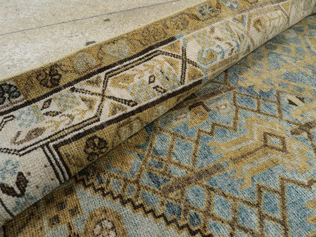 Vintage Persian Malayer Accent Rug, No.28833 - Galerie Shabab