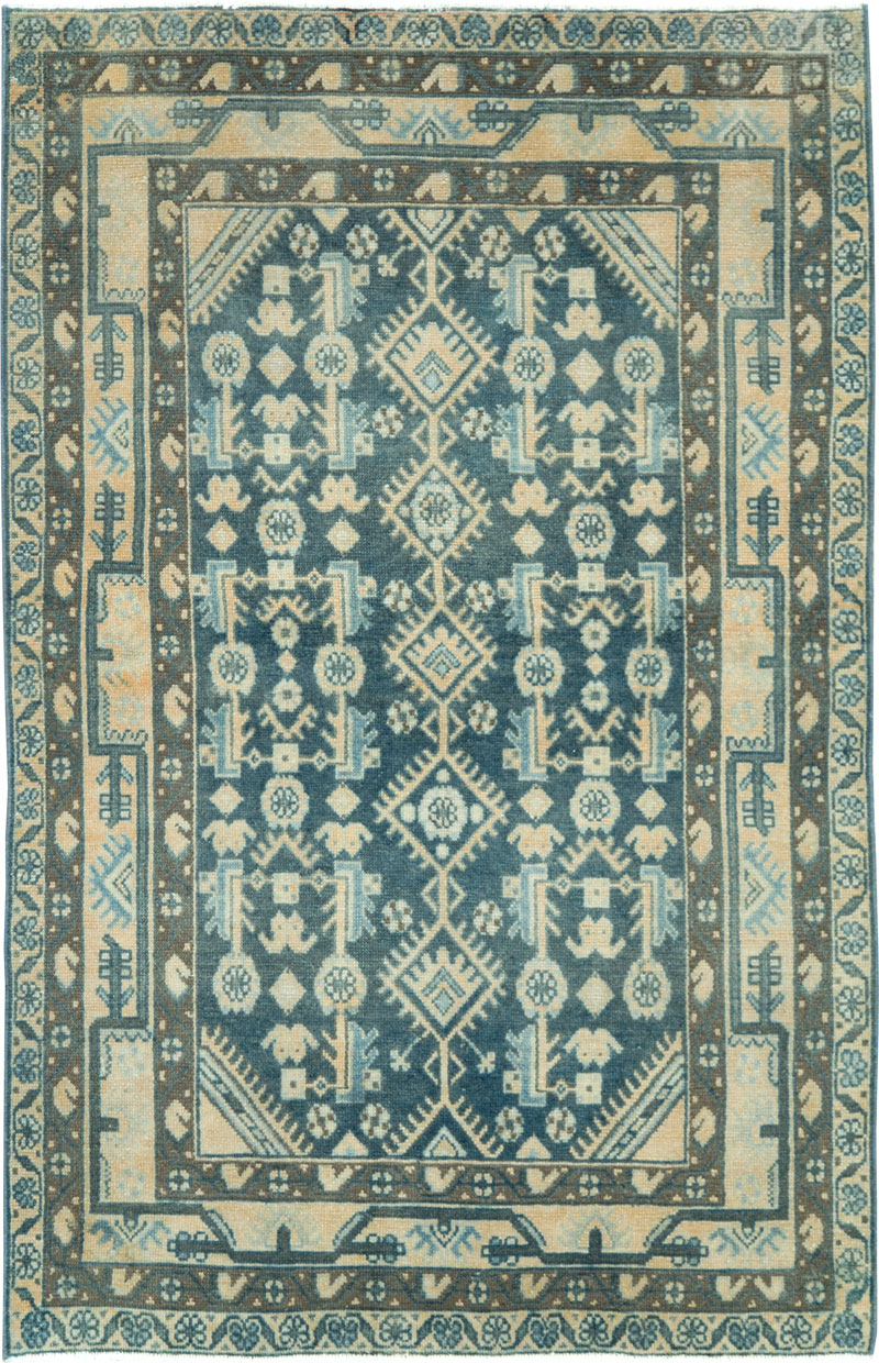 Vintage Persian Malayer Rug, No.28835 - Galerie Shabab