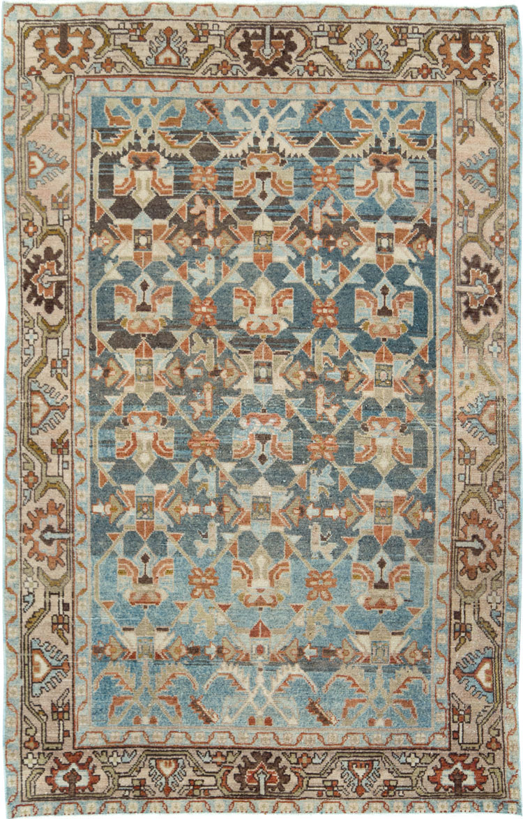 Vintage Persian Malayer Rug, No.28837 - Galerie Shabab