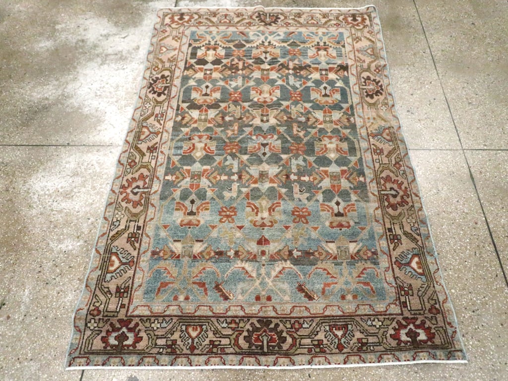 Vintage Persian Malayer Rug, No.28837 - Galerie Shabab