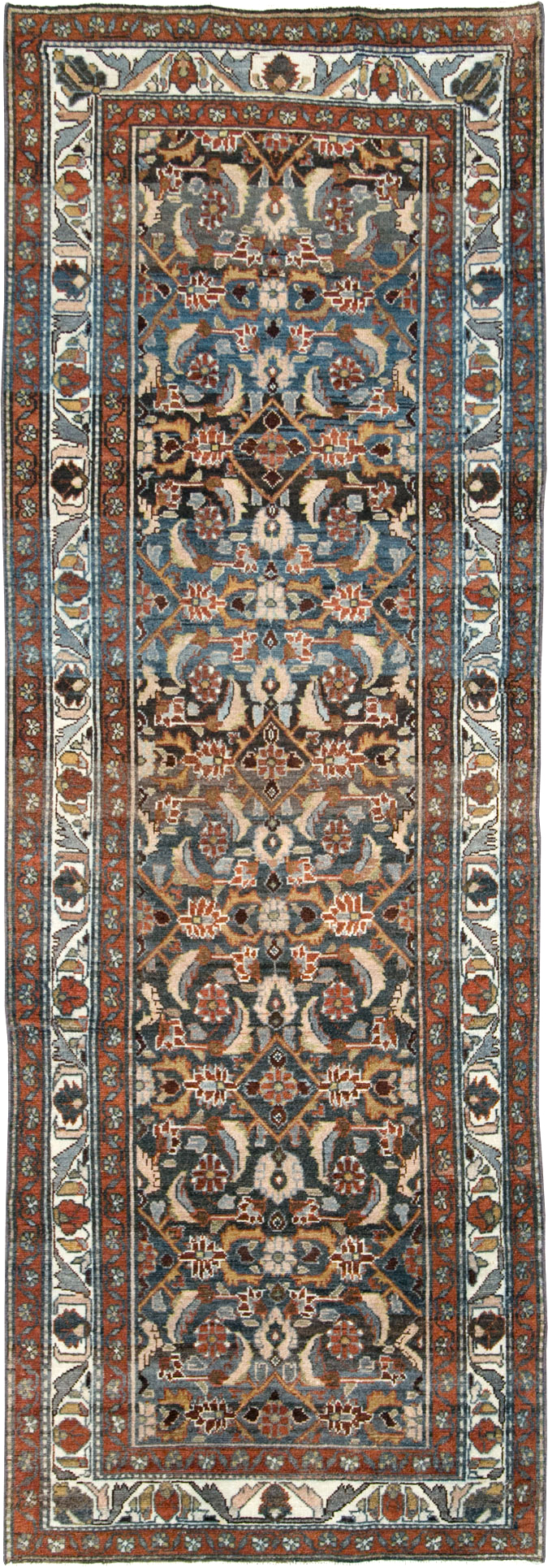 Antique Persian Malayer Runner, No.28839 - Galerie Shabab
