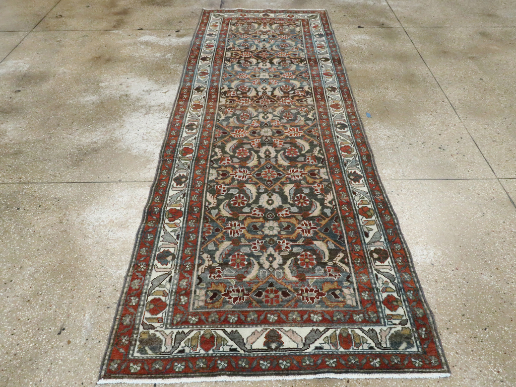 Antique Persian Malayer Runner, No.28839 - Galerie Shabab