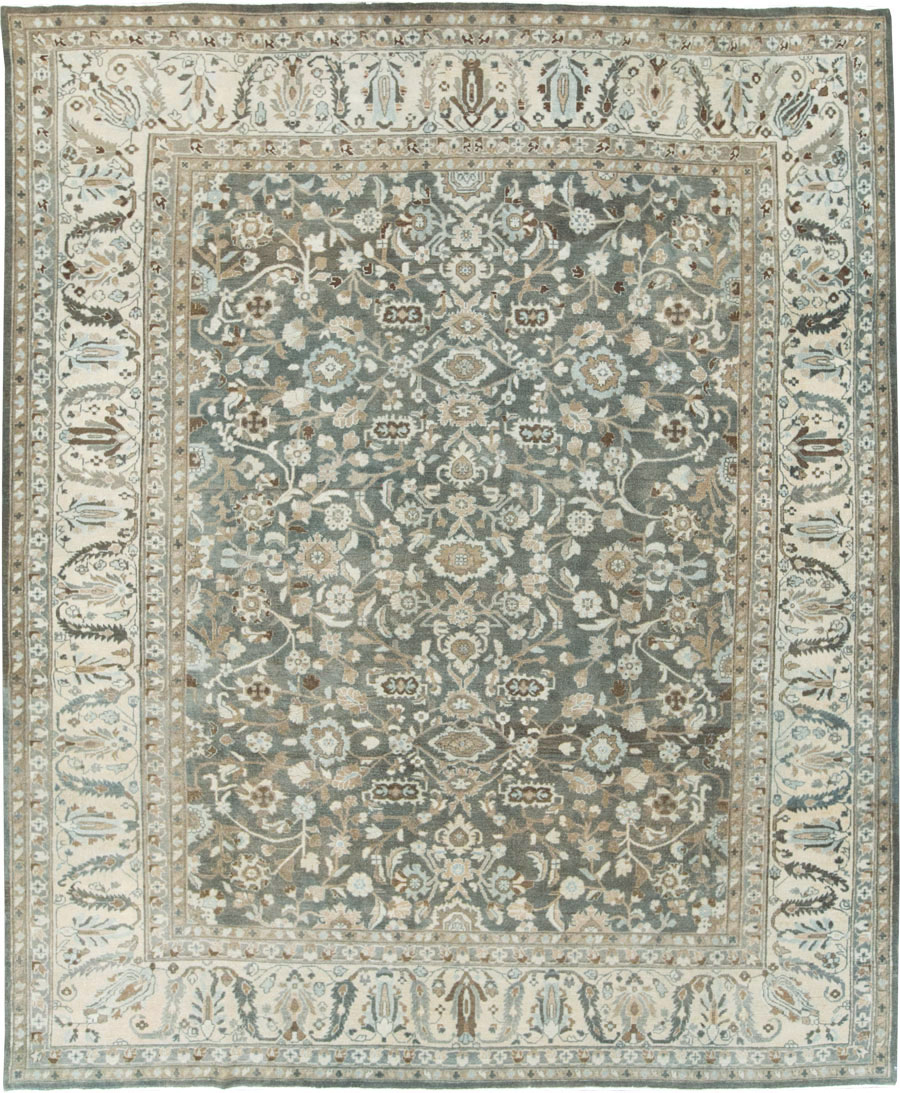Vintage Persian Malayer Room Size Carpet, No.28842 - Galerie Shabab