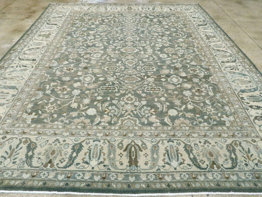 Vintage Persian Malayer Room Size Carpet, No.28842 - Galerie Shabab