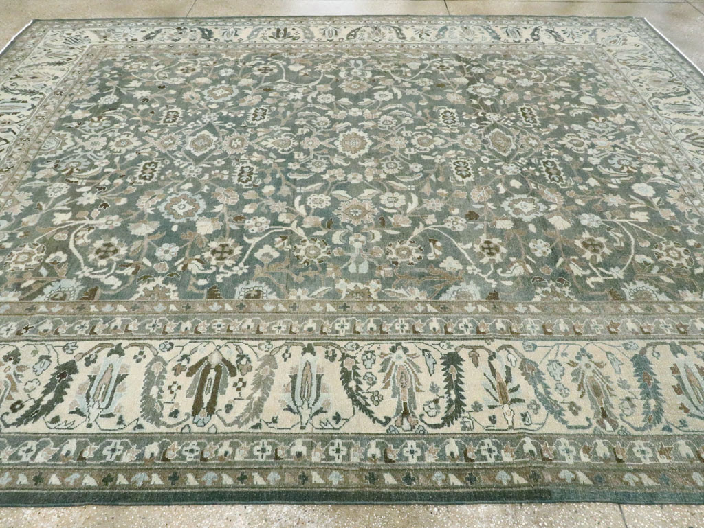 Vintage Persian Malayer Room Size Carpet, No.28842 - Galerie Shabab