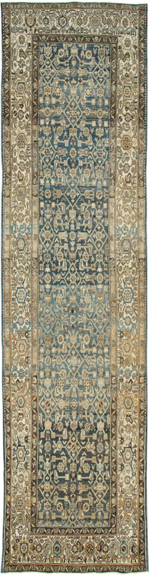 Vintage Persian Malayer Runner, No.28844 - Galerie Shabab