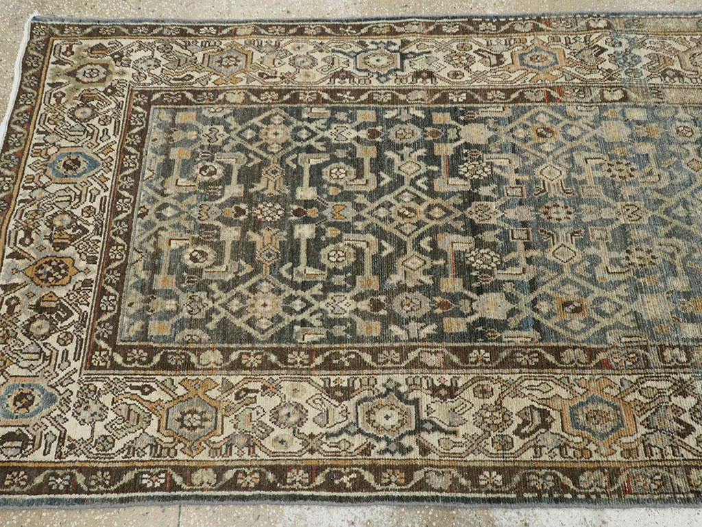 Vintage Persian Malayer Runner, No.28844 - Galerie Shabab