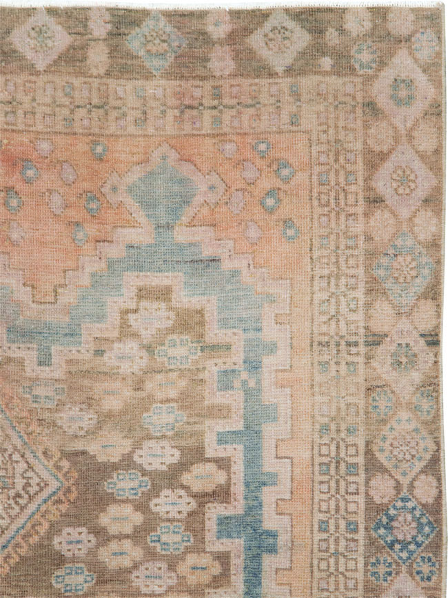 Vintage Persian Afshar Accent Rug, No.28846 - Galerie Shabab