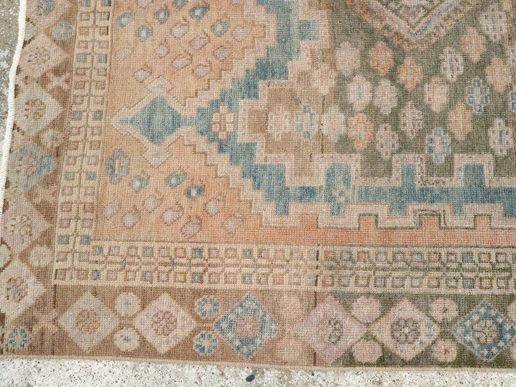 Vintage Persian Afshar Accent Rug, No.28846 - Galerie Shabab