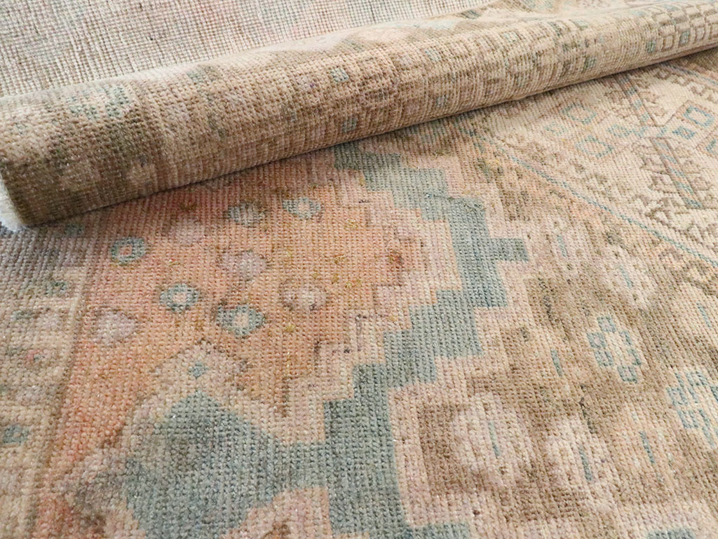 Vintage Persian Afshar Accent Rug, No.28846 - Galerie Shabab