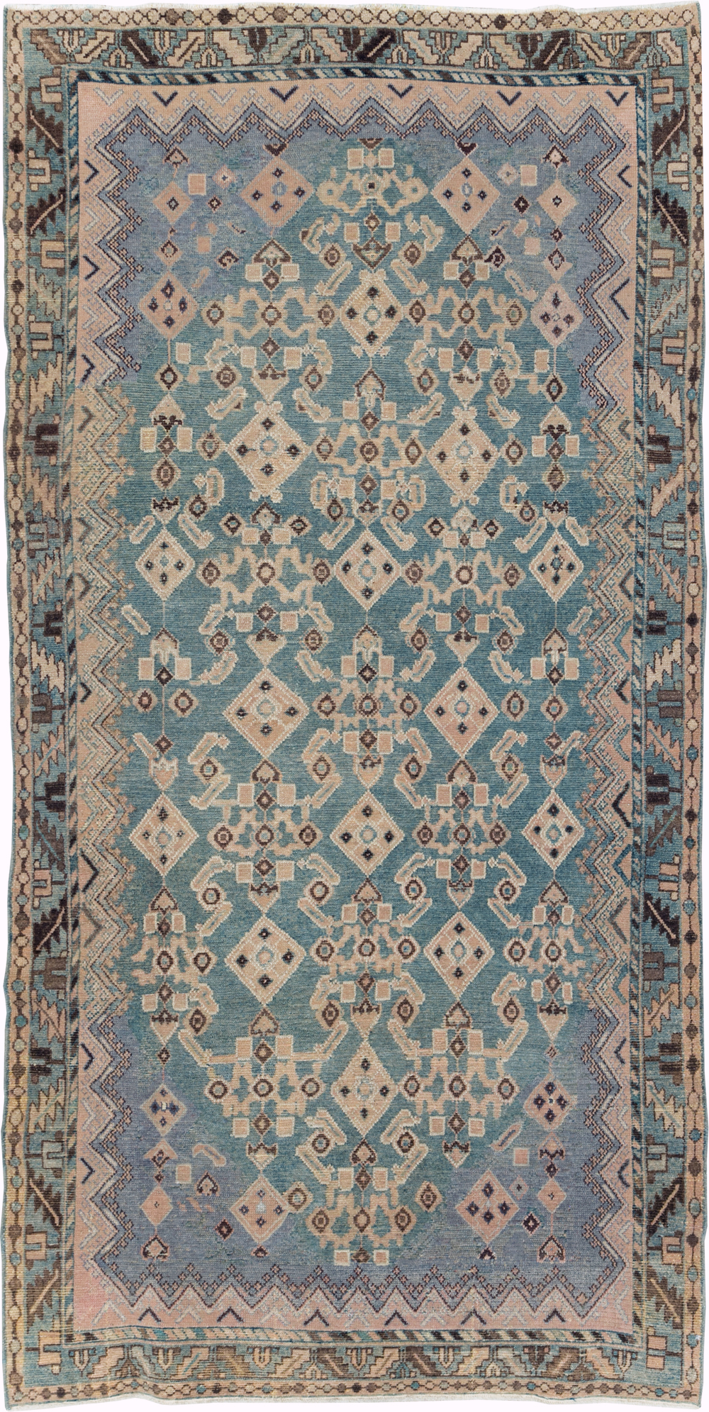 Vintage Persian Malayer Gallery Rug, No.28847 - Galerie Shabab