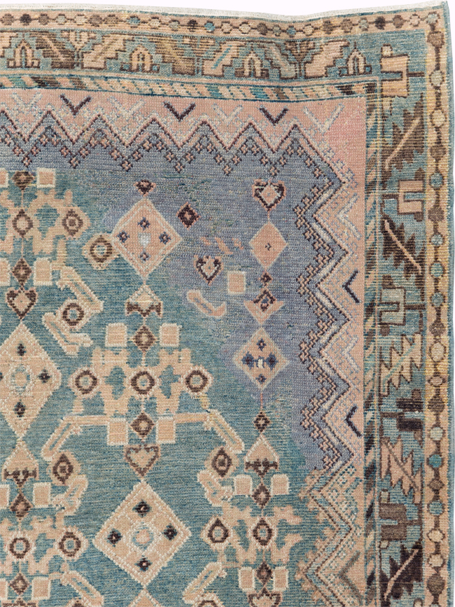 Vintage Persian Malayer Gallery Rug, No.28847 - Galerie Shabab